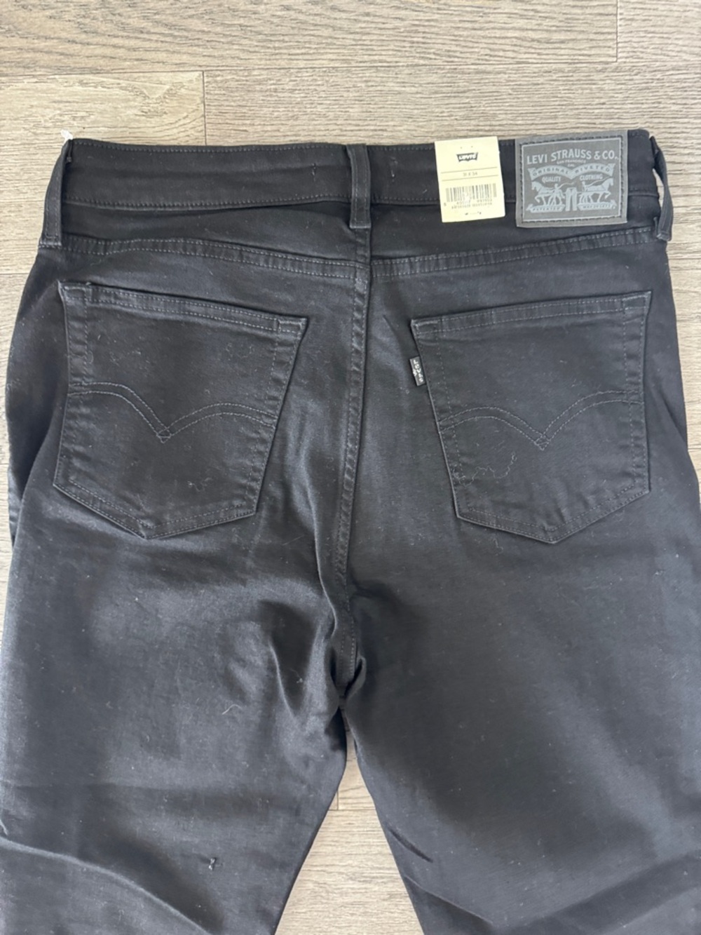 🌼LEVI’S🌼 725 Black High Rise Bootcut Jeans, Size 31 - Picture 12 of 14